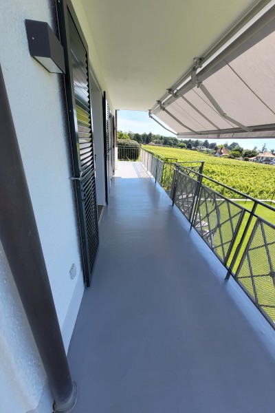 Résine de balcon