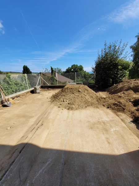 Excavation de terre  
